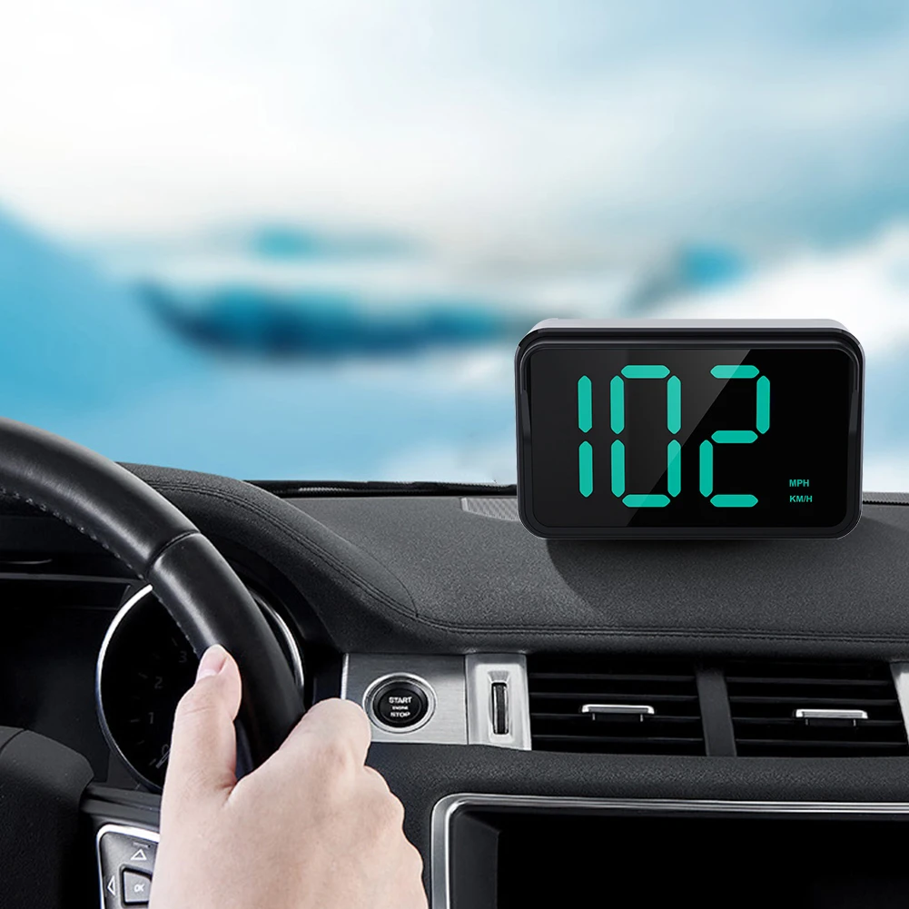 Universal Head Up Display GPS HUD Digital Speedometer Speed Meter for All Car Truck Plug and Play Auto Part view 2
