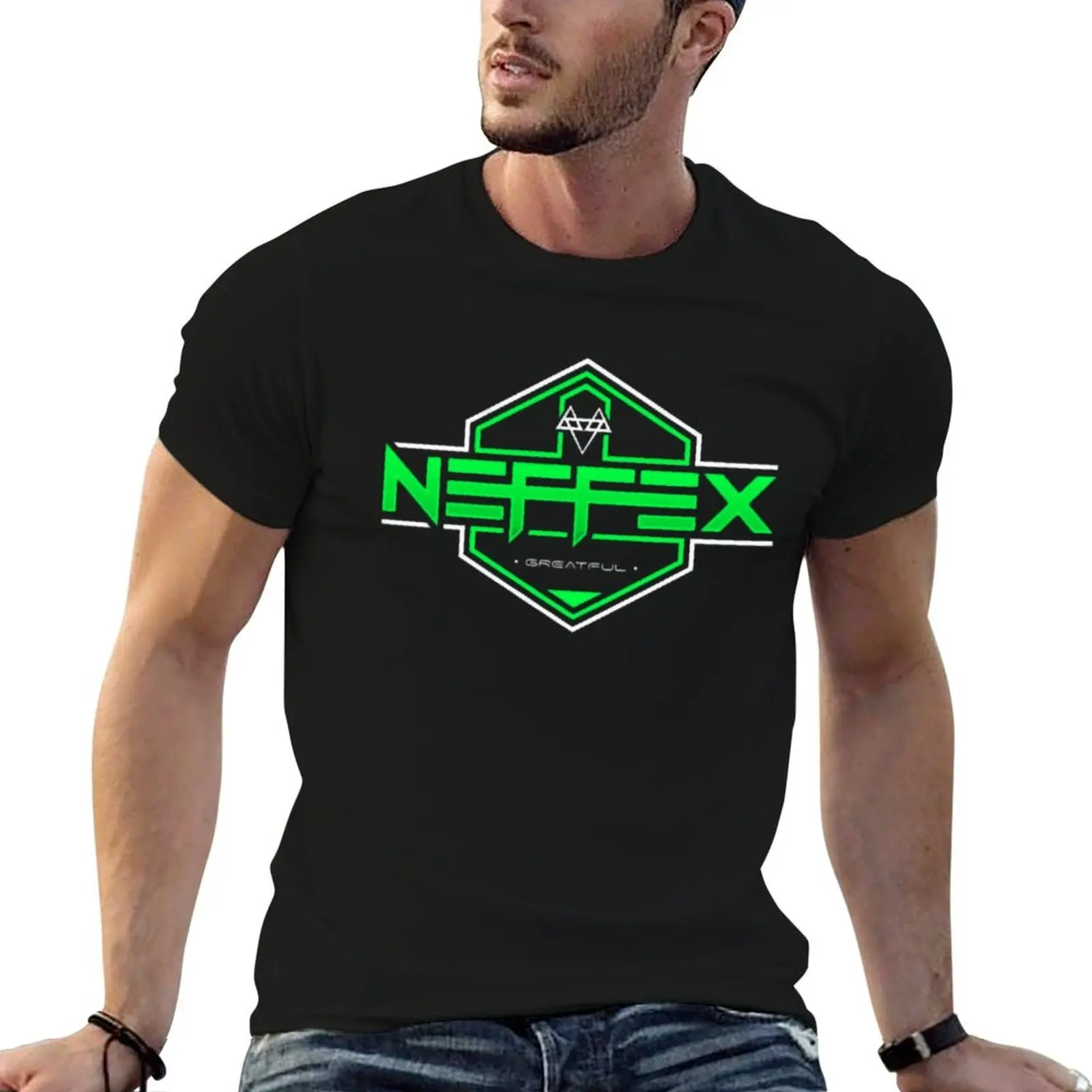

Neffex Energy Bursting with Musical Vibes T-Shirt man t shirt graphic anime tshirt T-Shirt