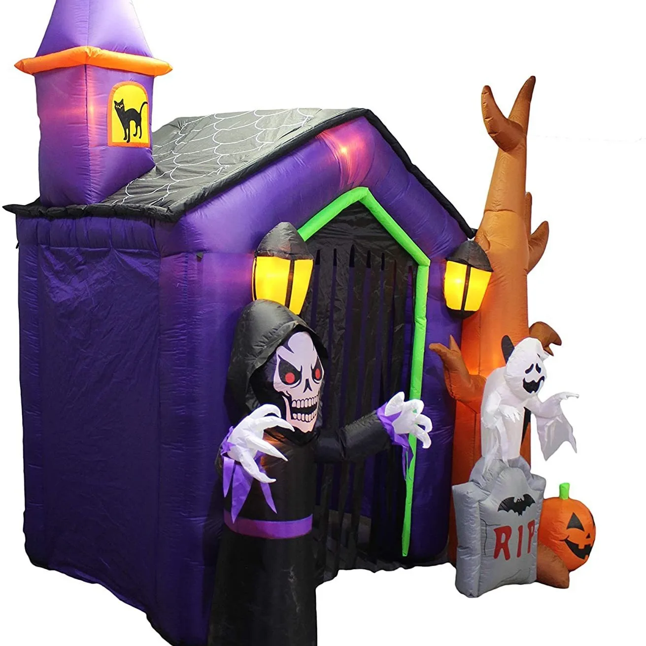 Halloween Inflatable Arch Spider Air Model Toy Ornament Tombstone Field Model Unicorn