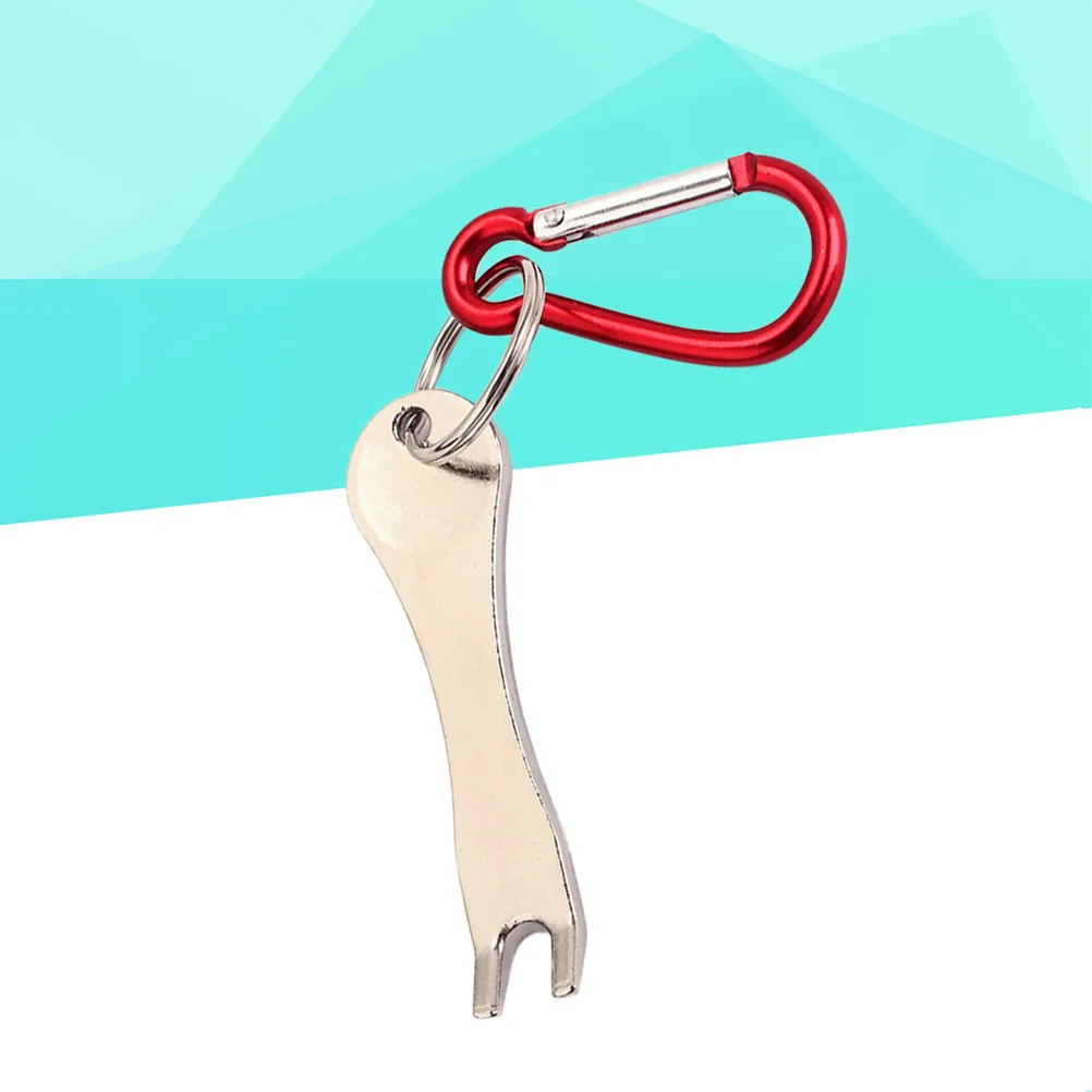 

Bridge Pin Puller Keychain Silver Carabiner String Instrument Repair Tool For Guitar Bass Ukulele Mandolin Banjo Dobro Pin