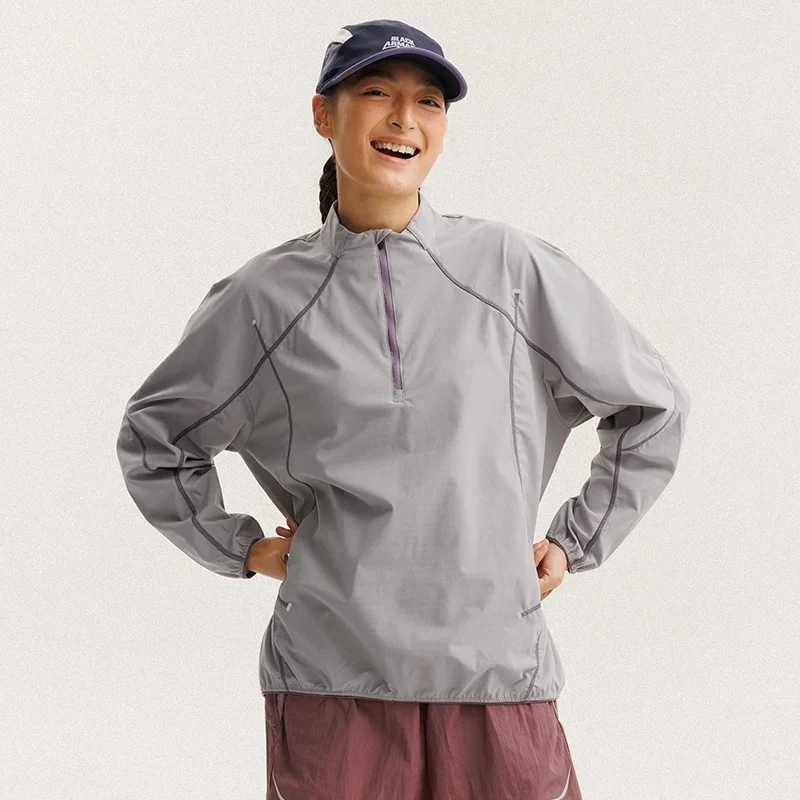City Outdoor Running Cycling Sport Lightweight T Shirt Men Women Quick Dry Long Sleeve Loose Casual Streetwear Techwear T-shirt