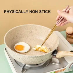 Non-Stick Pan Frying Pan Wok Pan Home Steak Skillet Pancake fried induction cooker gas stove special Saucepan Nonstick Pan