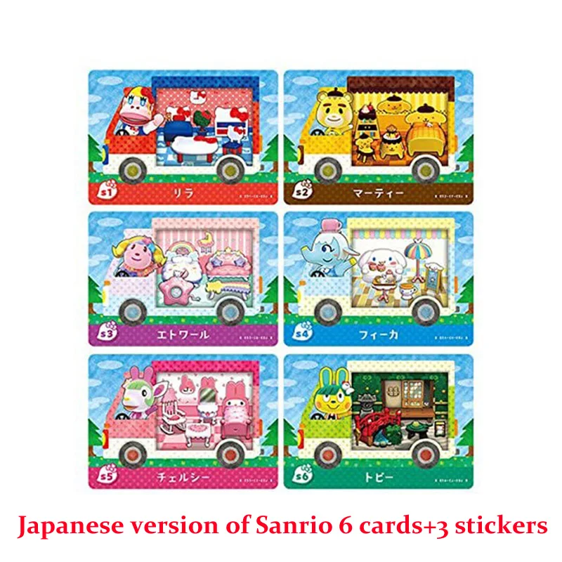 

Sanrio High Quality Cards Game NFC Cards Animals Forest Friends Gathering New Horizons Card Children's Gifts