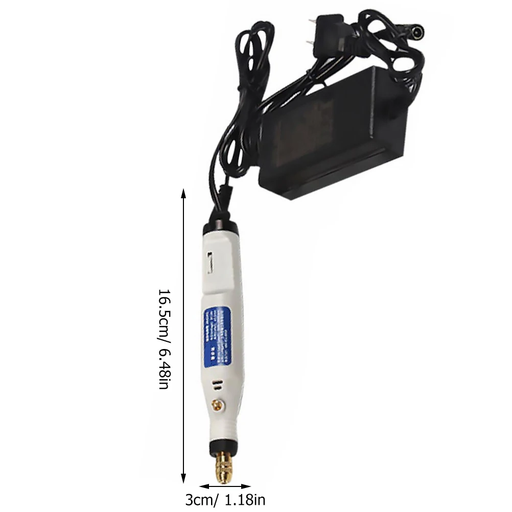 

1 Set 18V Mini Electric Engraving Pen Kit Compact Portable Precision Carving Tool For Jewelry Accessories Handicraft Eu Plug