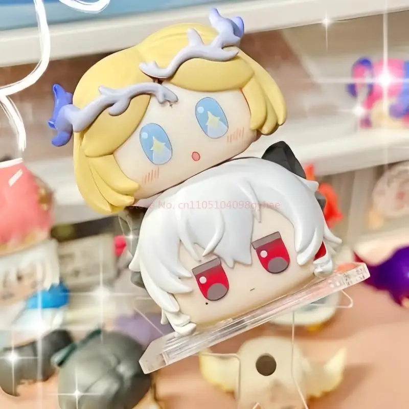 

Новая оригинальная кукла Wuthering Waves Jenga, слепая коробка Kawaii Mystery Box, милый декор, коллекция аниме-фигурок, Рождественский подарок