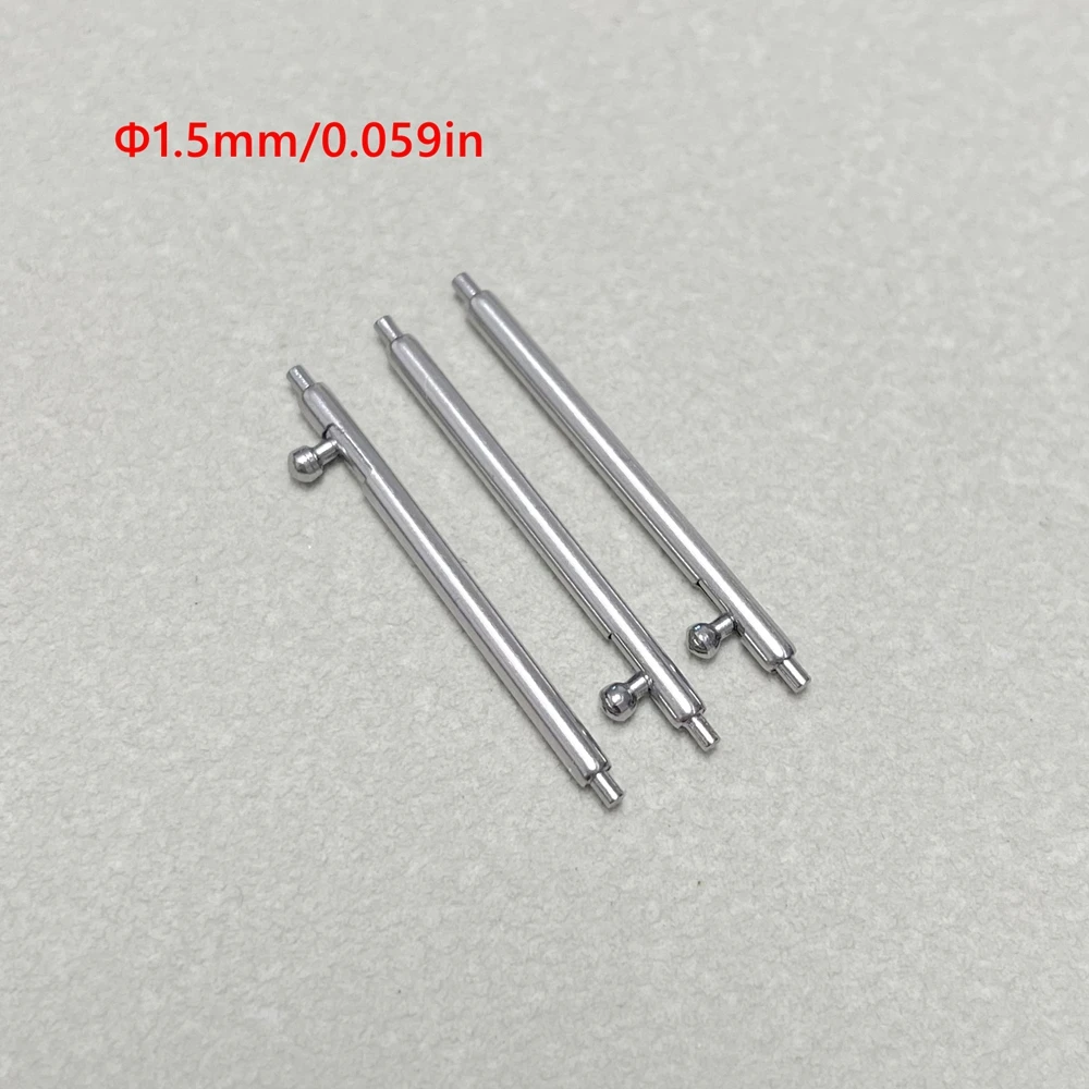 يحتوي مفتاح الساعة على عروة سريعة التحرير، يد تلسكوبية زنبركية بقطر 1.5/1.8 مم وعمود تثبيت الحزام الفولاذي