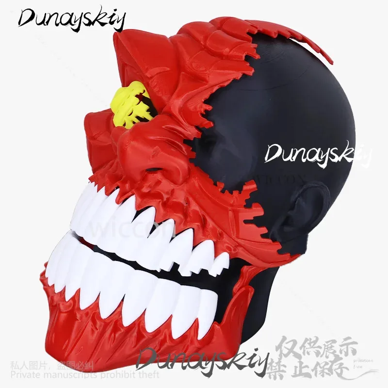 

COSda@Anime Dandadan Turbo Granny Cosplay Costume 3D Printing Base Red Horror Mask Hard Plastic For Halloween Christmas Customiz
