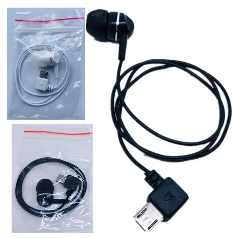 652F Noise Reducing Mono Bluetooth-compatible Earphone 50cm Cable 5Pin Charging Port For Operation