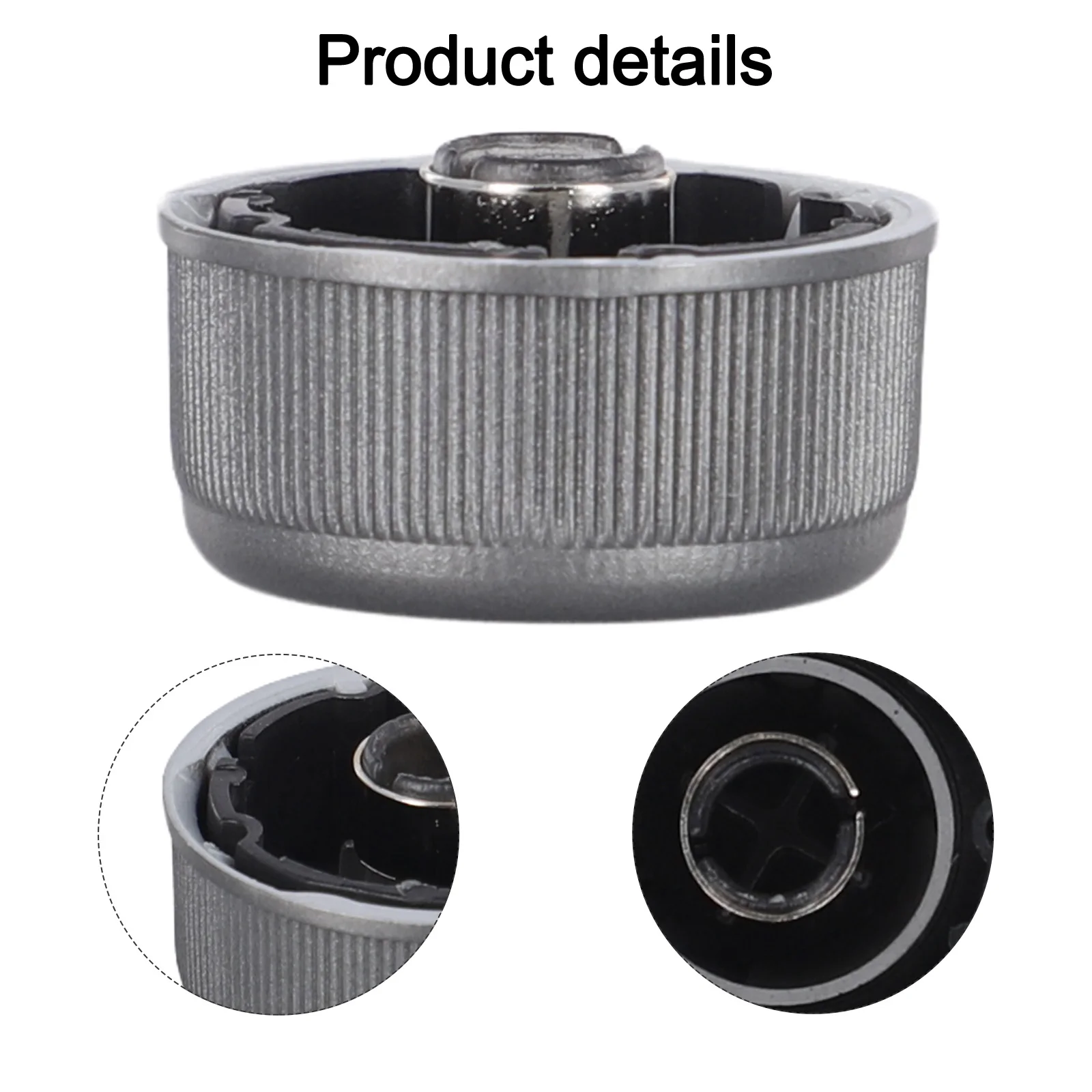Car Audio Knob As The Picture Shows Accord Volume Knob High Reliability High-quality Plastic Perfect Match For Car