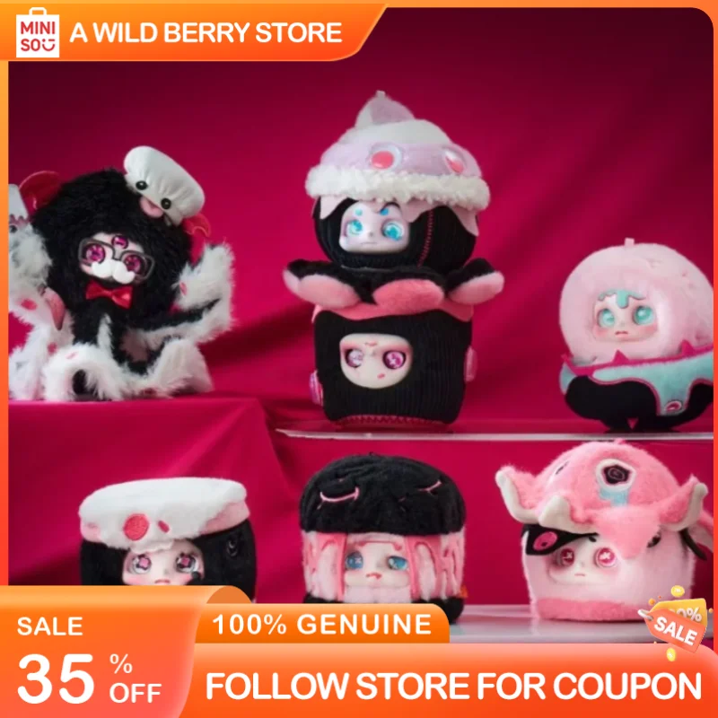 

Подлинная серия Cino Black Monday, плюшевая слепая коробка, загадочная коробка, игрушки, милая экшн-фигурка аниме, кавайная модель, игрушка, подарок на день рождения