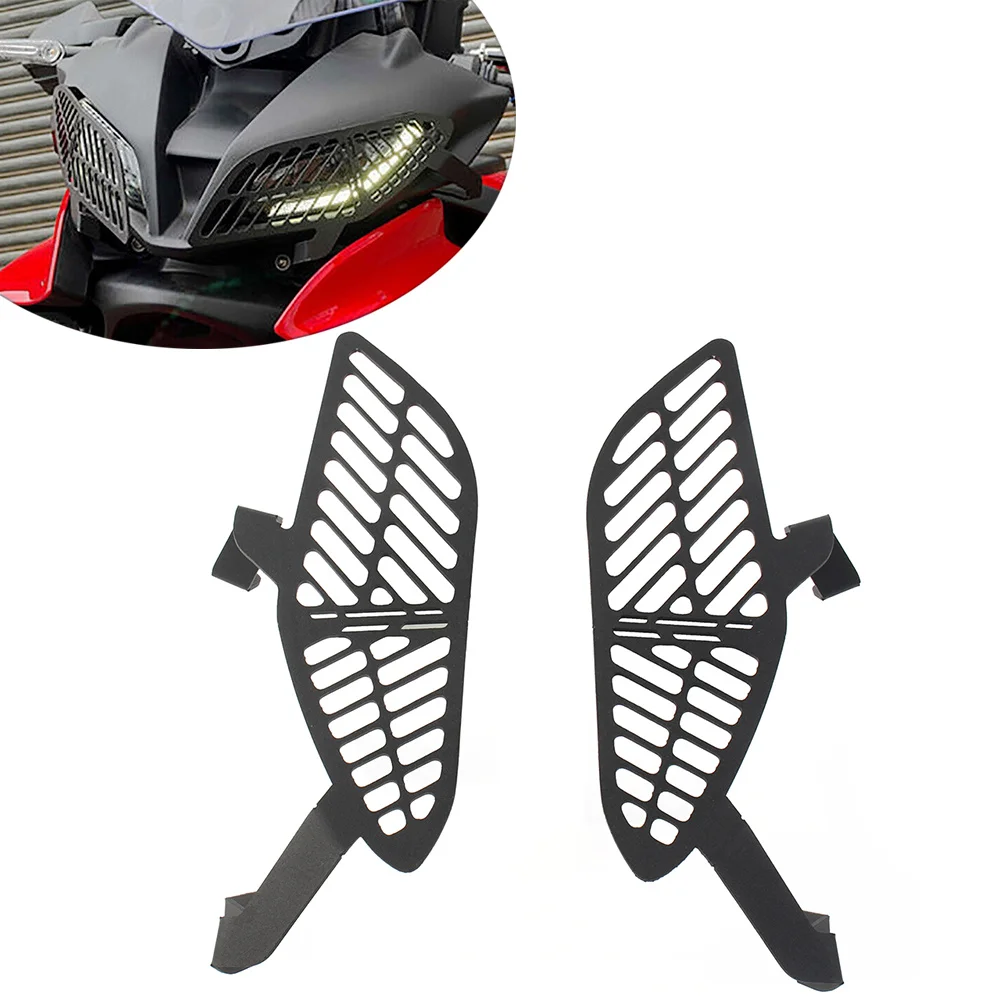 

2 шт. алюминиевая защитная крышка для фар мотоцикла для Yamaha 9GT TRACER 9 GT 2021 2022 2023