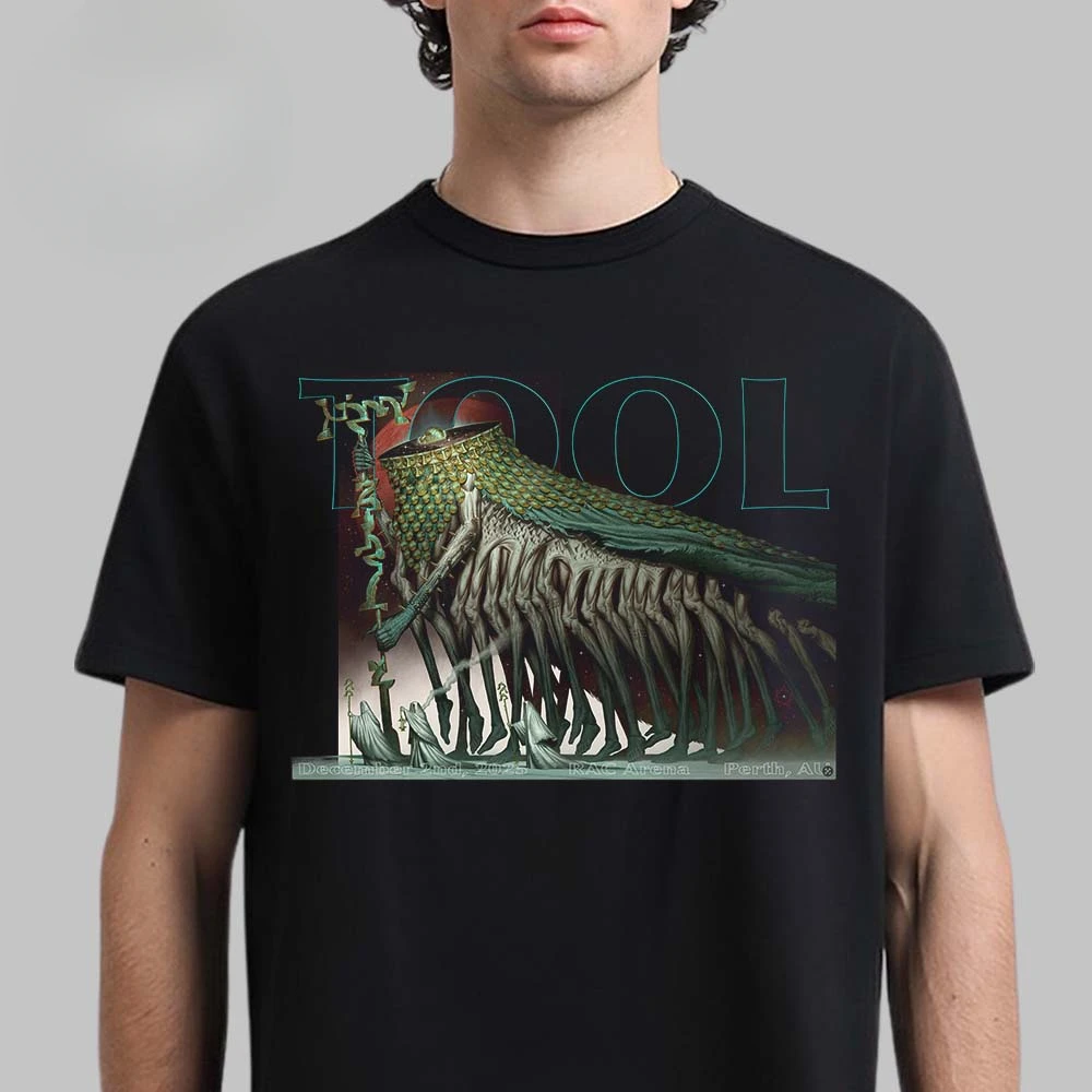 Best Tool Cotton Band Shirt Unisex Summer Short Sleeve Fashion Brand Tee Luxury Casual Vintage T-shirt