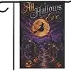 Halloween Witch Garden Flag 12x18