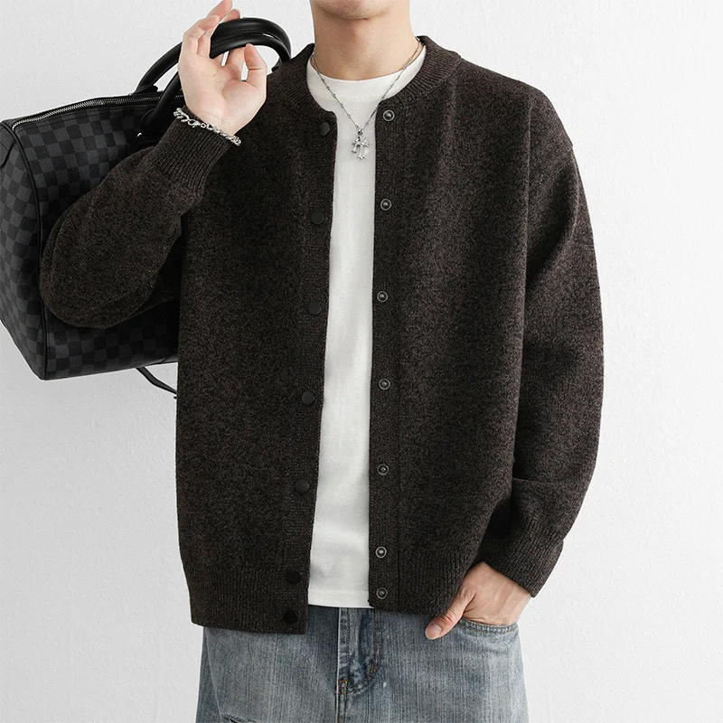 Image 5: Pull cardigan pour homme, vêtements pour homme, pull décontracté