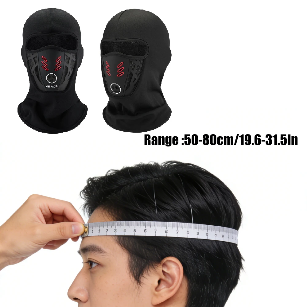 1PCS Motorcycle Face Mask – Quick-Dry Fabric for Riding, Breathable Balaclava with Eye Opening, Skiing & Outdoor Sports