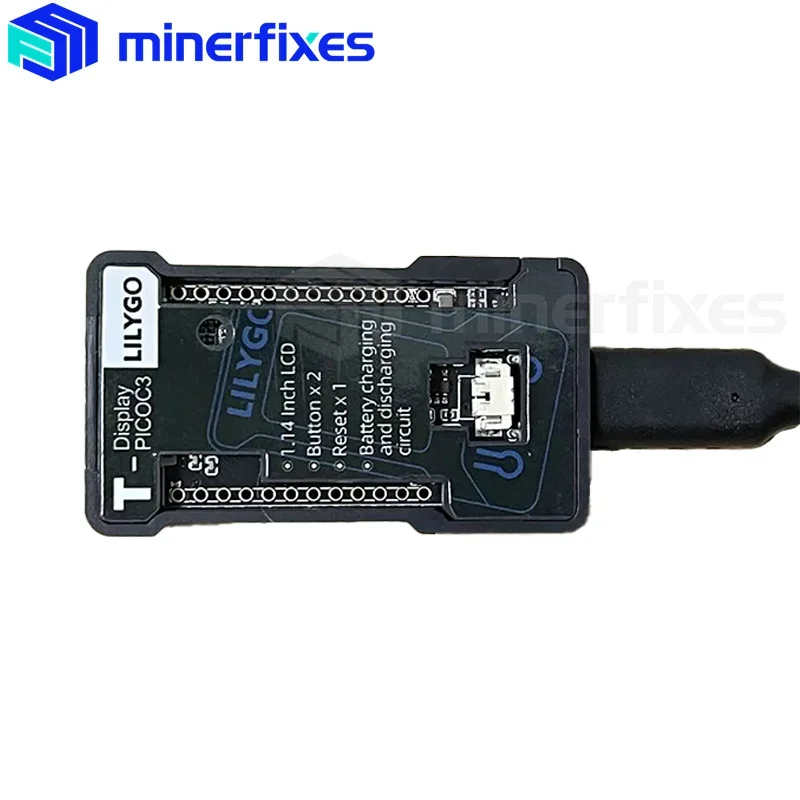 Nerdminer V2 78K T-Display Hashrate 78K/S التوصيل والتشغيل BTC BTH Crypto Solo Miner آلة تعدين البيتكوين بلاستيك أسود.. #3