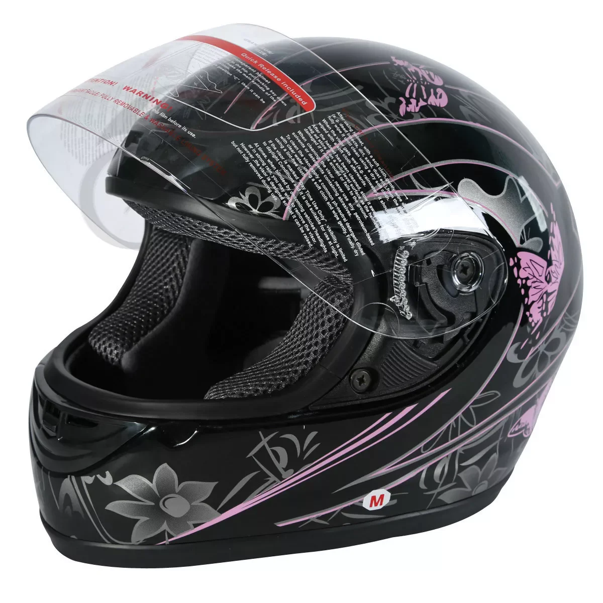 

DOT Flip up Full Face Adult Motorcycle Helmet Street Motocross S M L XL