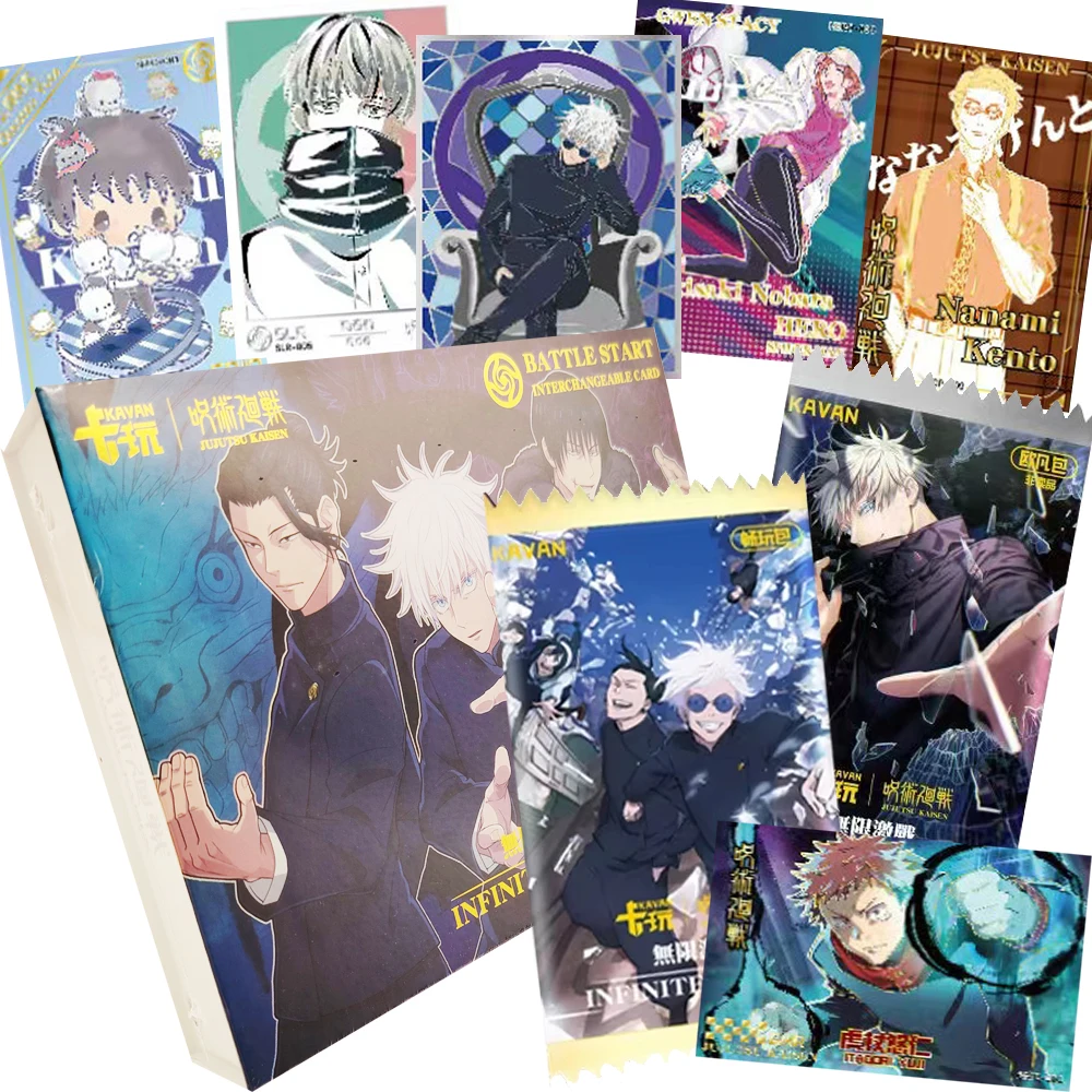 

Wholesale Jujutsu Kaisen Rare Peripheral Cards Surprise Fun and Creative Acrylic Transparent Cards Anime Character Collect Gift