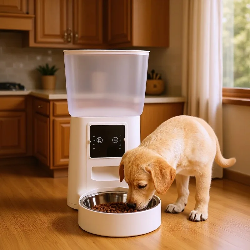 Pet automatic feeder Cat pet intelligent feeder Smart device Timed automatic feeding