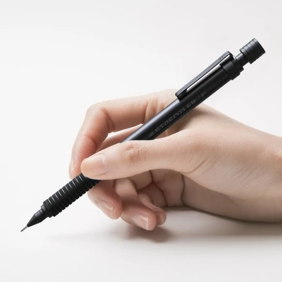 STAEDTLER Germany 925 Carbon Black Mechanical Pencil 0.5mm/ 0.3mm/2.0mm Limited Edition All Metal Body Professional Drafting