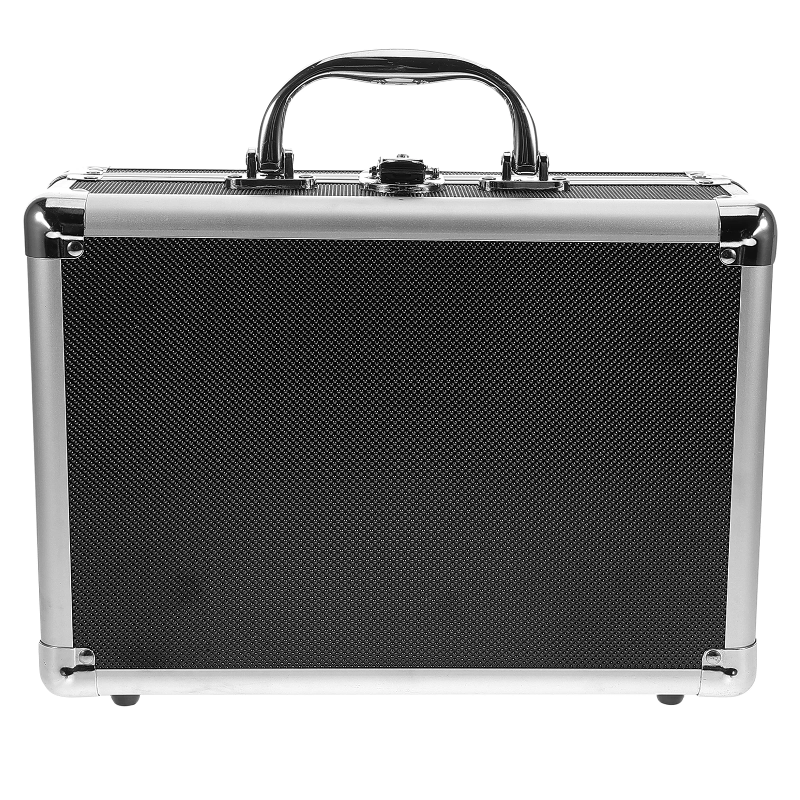 스타일리시 알루미늄 합금 공구함 정리함 넉넉한 수납 케이스 하드웨어 장비용 휴대용 손잡이 운반에 완벽