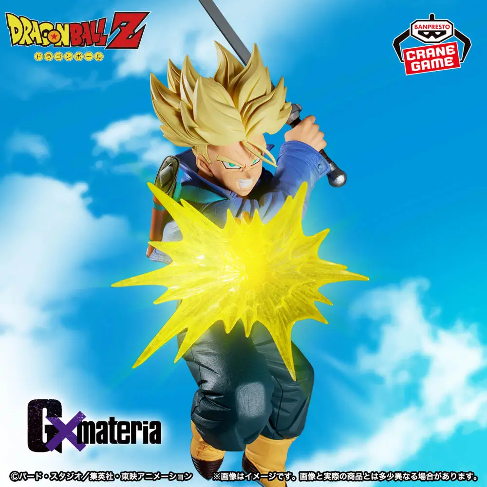 

Officially Licensed BANPRESTO Dragon Ball Z G x materia Trunks Figure Anime Model Toy