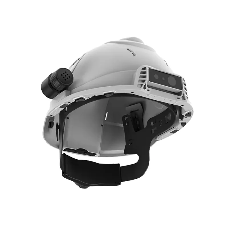 Smart Electronic Helmet High Quality /WiFi Network Video Intercom  Locating Hard Hat Telecom Voice/Video Recording