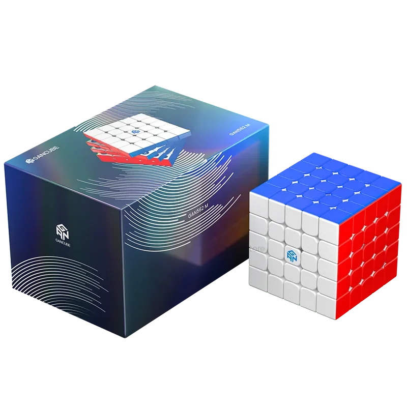 [ECube] GAN562M 5x5x5 Speed Magic Cube Core Cubo magnetico senza adesivo Puzzle rivestito UV regali Cubo smerigliati per Speedcuber