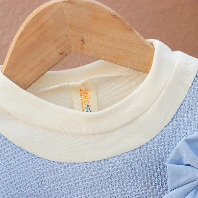 فستان الأميرة الجديد للفتيات الصغيرات على الطراز الكوري - نمط الأزهار الغربية بأكمام طويلة