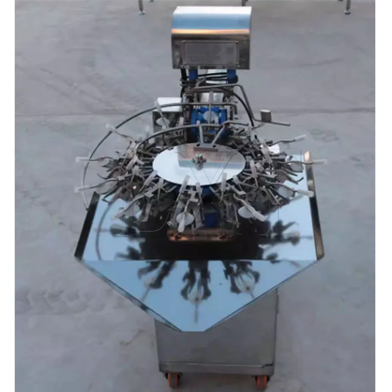 Automatic Stainless Steel Egg Duck Egg Rotating Knocking Machine Yolk White Separator Equipment