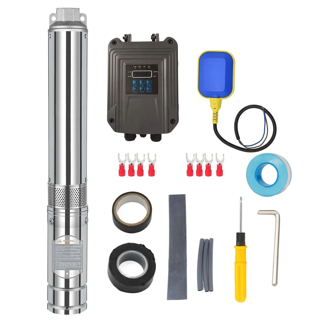 

Настраиваемый OEM-насос на солнечной энергии, 4 дюйма, 6 м³/ч, напор до 60 м, 750 Вт, 72 В, бесщеточный, для ирригации и водозаборных скважин