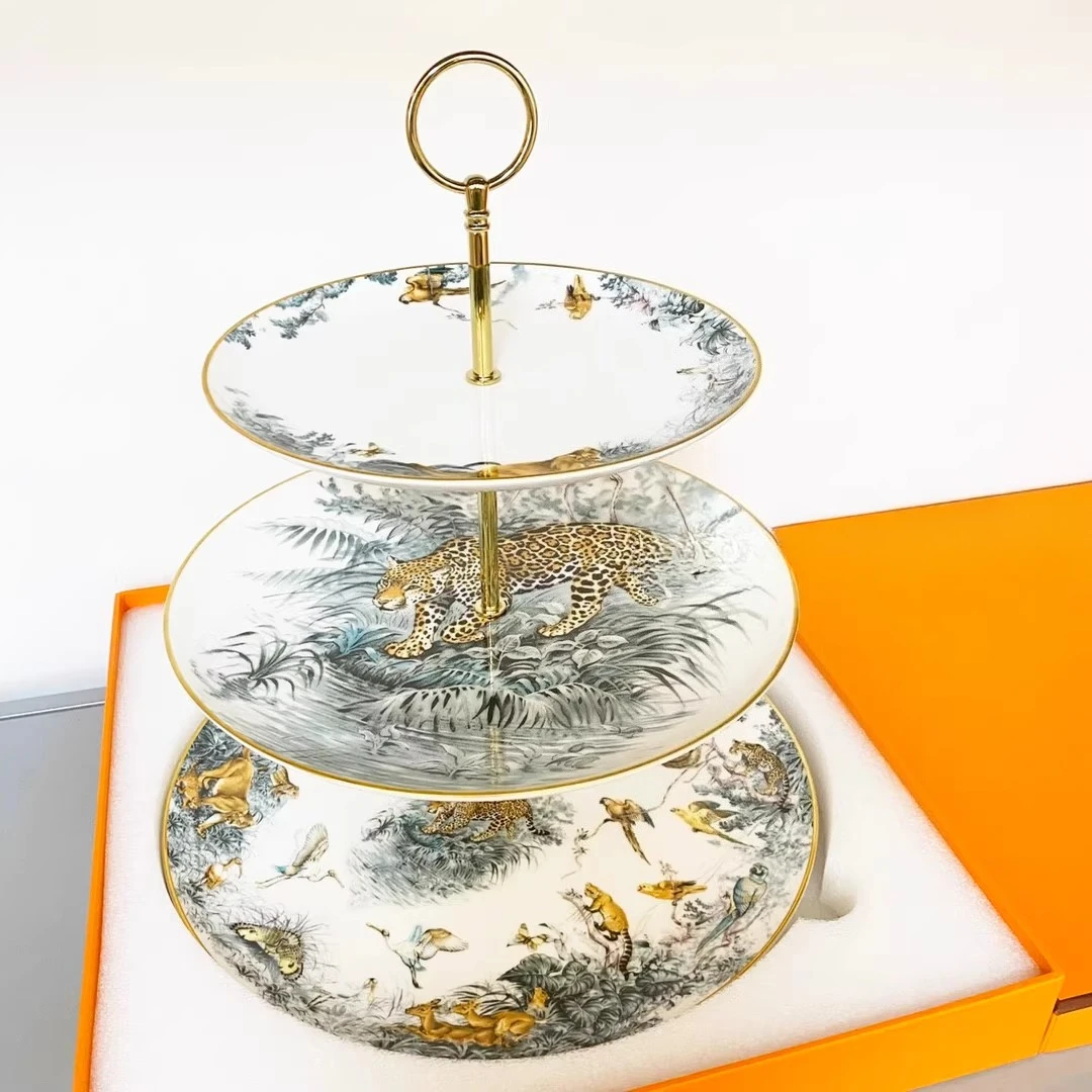 Tableware Dim Sum Rack Tray Display   Fruit   European Ceramic Tableware, Porcelain