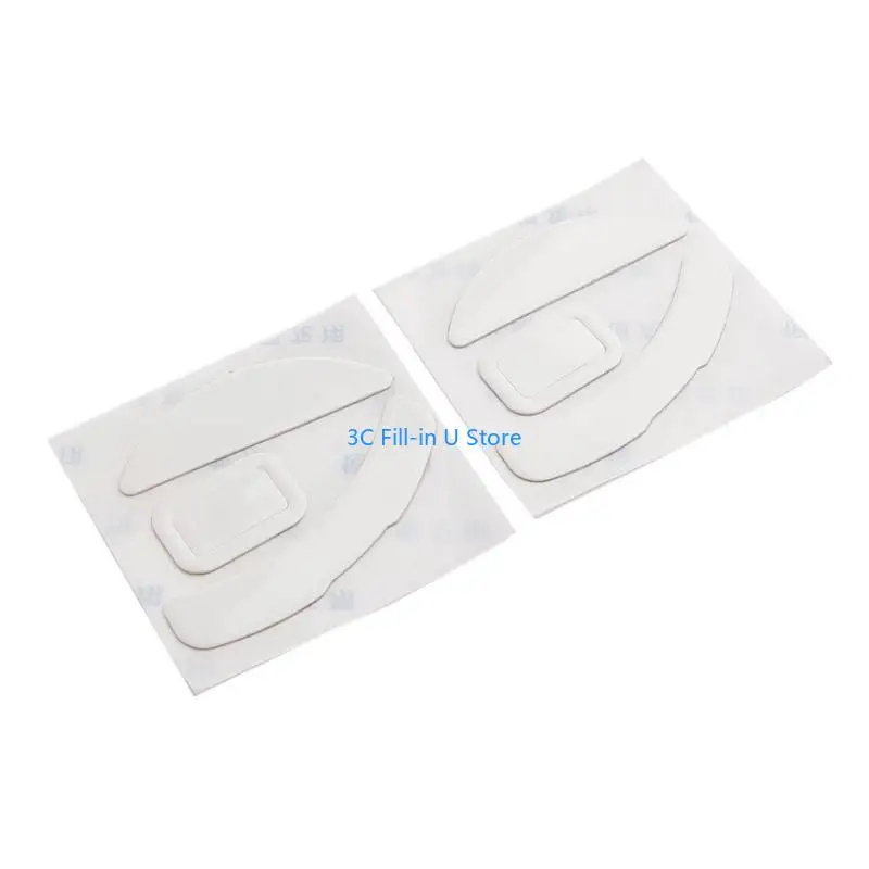 G8TA لـ Deathadder V2 Gaming Mouse Feet Mouse Mouse Skates White Mlides 2 حزم