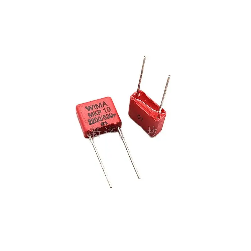 

10PCS/German Weimar WIMA Capacitor 630V 222 0.0022UF 630V 2200PF MKP10 Pin Distance 7.5