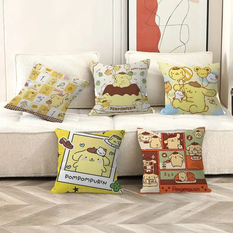 Anime P-Pompompurines Cute pillow cover sofa cushion cover home room decoration children gift