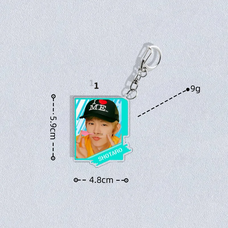 KPOP RIIZE Fashion Photo Printed Hang Tags SHOTARO ANTON EUNSEOK WONBIN Figure Acrylic Keychain Bags Accessories Fans Collection