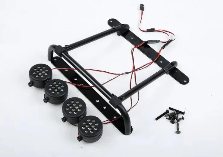 ไฟสปอร์ตไลท์บนหลังคาพร้อมขายึดสำหรับ 1/5 ROFUN KM HPI BAJA 5T 5SC LOSI 5IVE-T