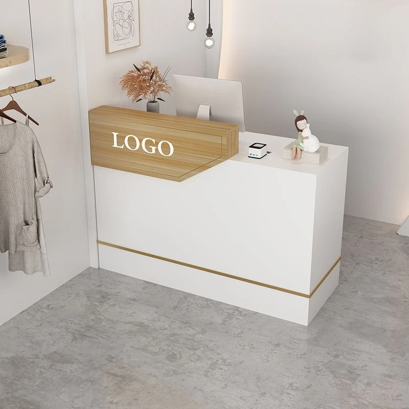 

Checkout page Counter Clothing store Front desk Women's clothing store Small bar table Beauty salon Modern simple reception desk
