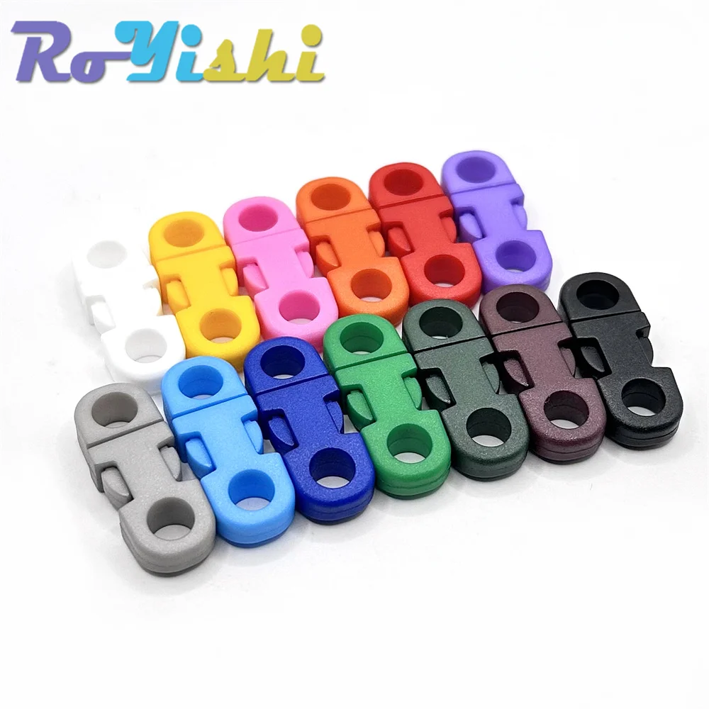 13pcs Colorful Plastic Side Release Buckle Mini Paracord Bracele Clip Clasp for Cameras Strap Pet Collars Backpack DIY Accessory