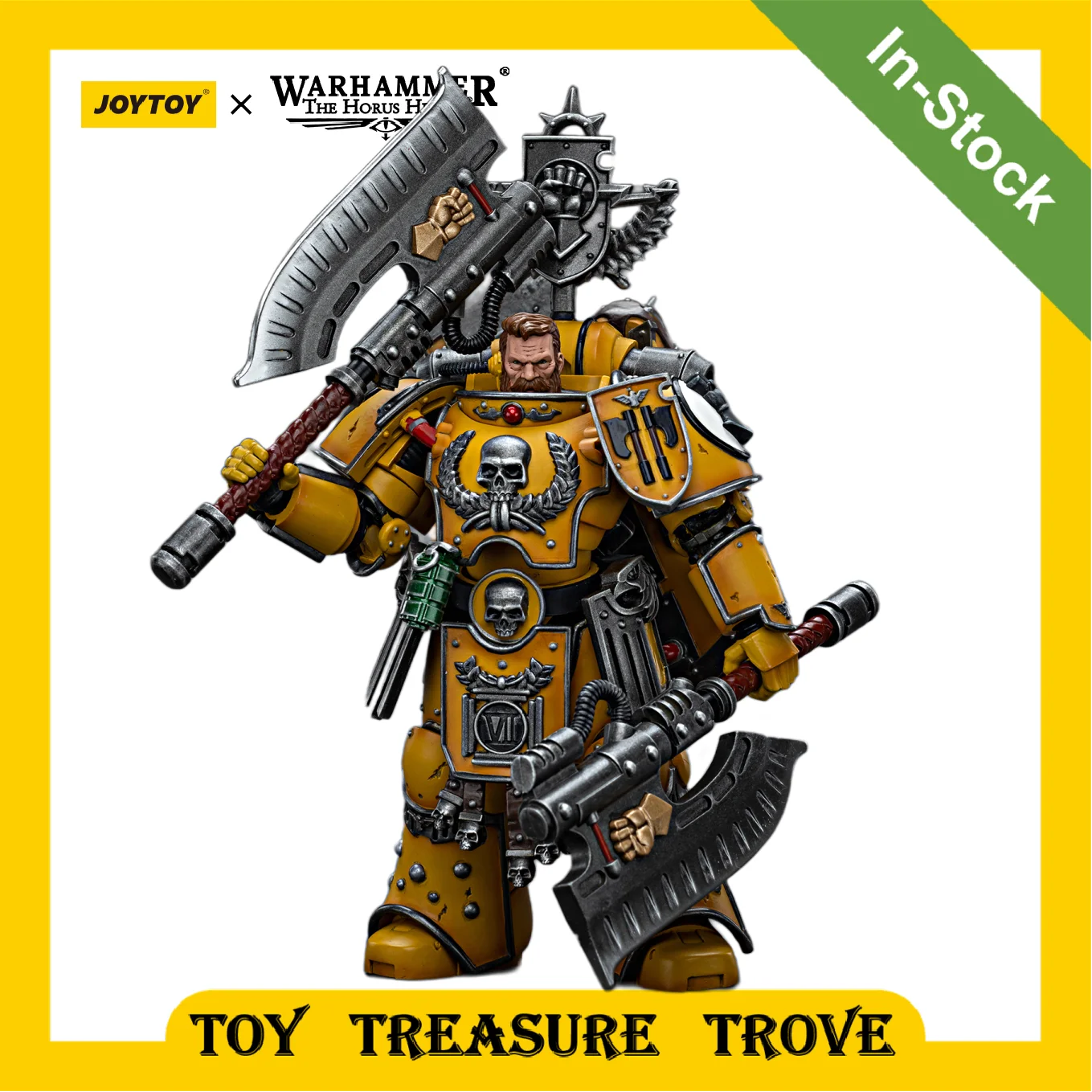 

[IN STOCK] JOYTOY Warhammer 30K 1/18 Action Figures Imperial Fists Fafnir Rann Model Toy