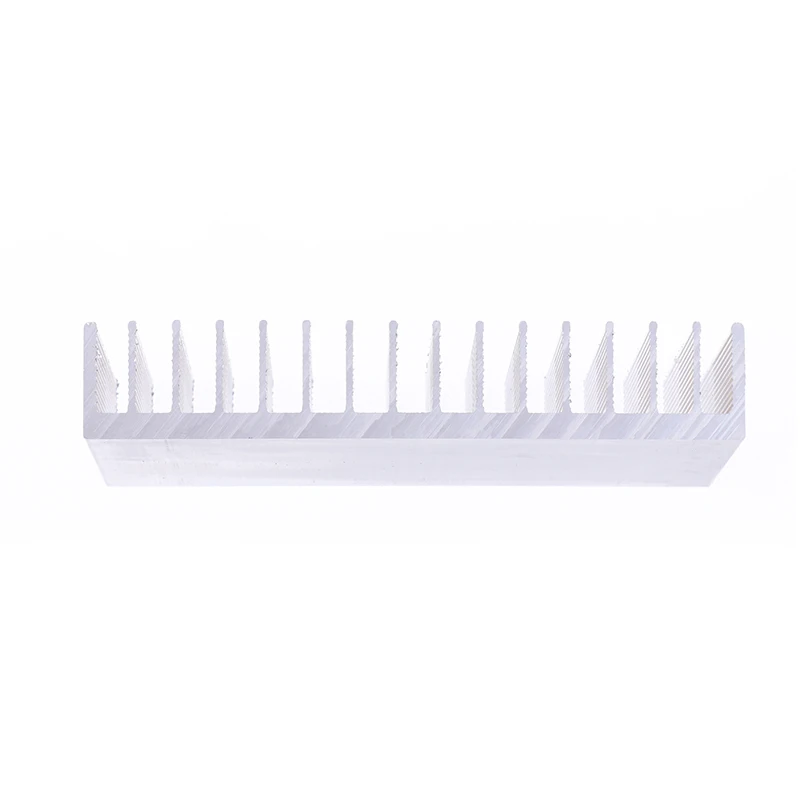 Disipador de calor de aluminio de 10x2x5cm, almohadilla de refrigeración de CPU, Chip LED IC, disipador de calor, calefacción, disipación de calor, refrigeración