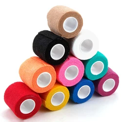 Nastro avvolgente per atletica da 10 colori Bendaggio elastico autoadesivo colorato Elastoplast Protezione sportiva Ginocchio Dito Caviglia Palmo Spalla