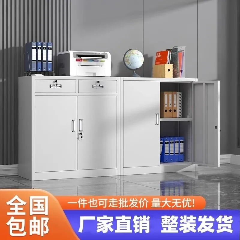 Steel File Cabinet Office Storage Locker Metal Data Cupboard Financial Document Organizer Workshop