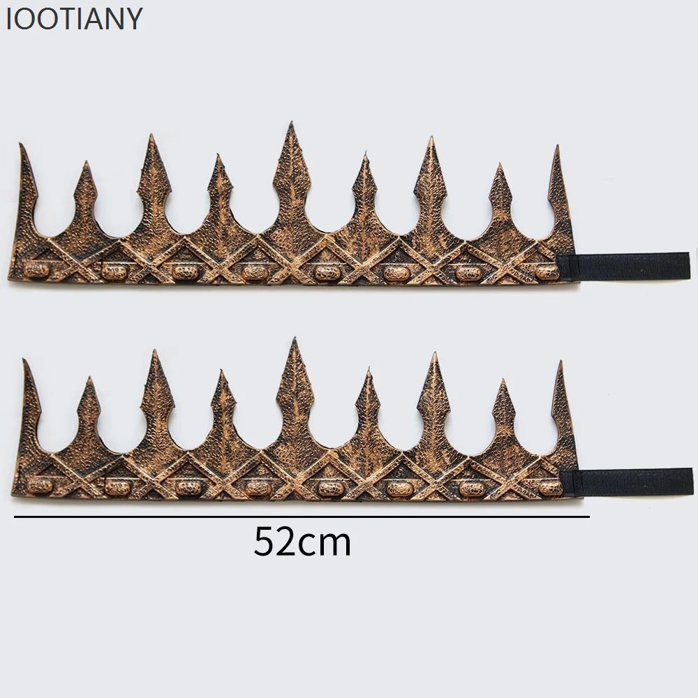 Halloween Dark Retro Raven Crown Snow White and the Huntsman Party Costume Prince Cosplay Crown Headpiece Accessories Props