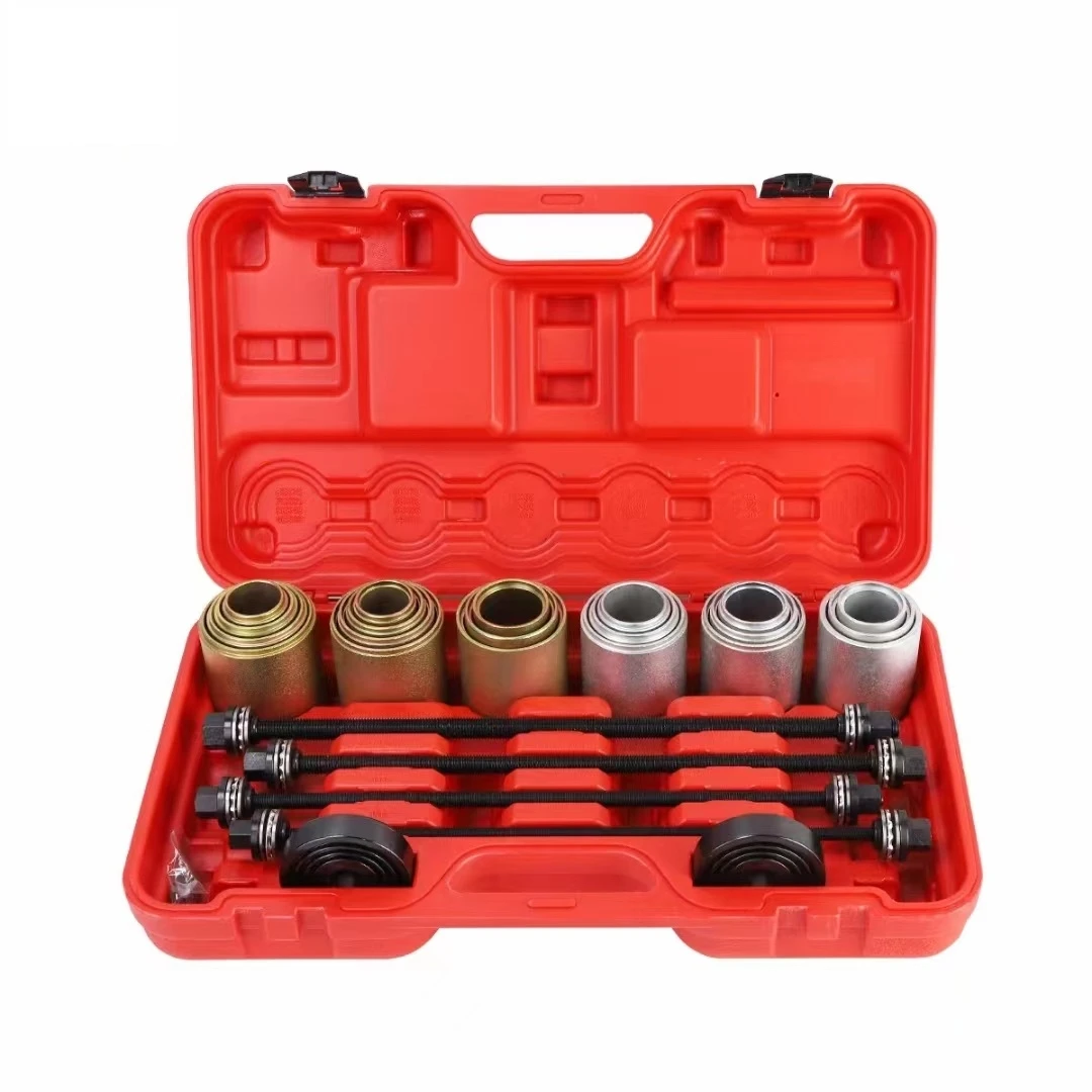 

27PCs Universal Remove Install Bushes Bearings Garage Disassembly Tool Wheel Bearing Bushing Universal Press and Pull Sleeve Kit
