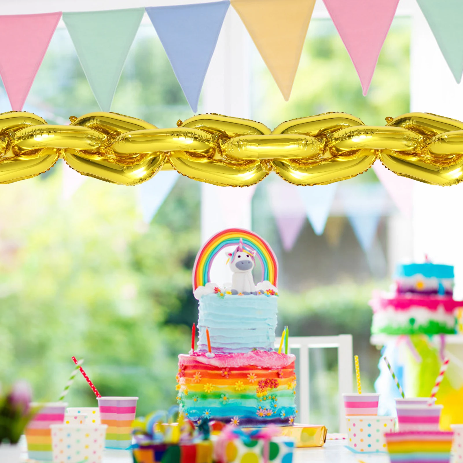 

20Pcs Aluminium Foil Balloons Perfect Party Supplies Decorative Wall Door Windows Hanging Balloon Set Aluminium Foil Balloon