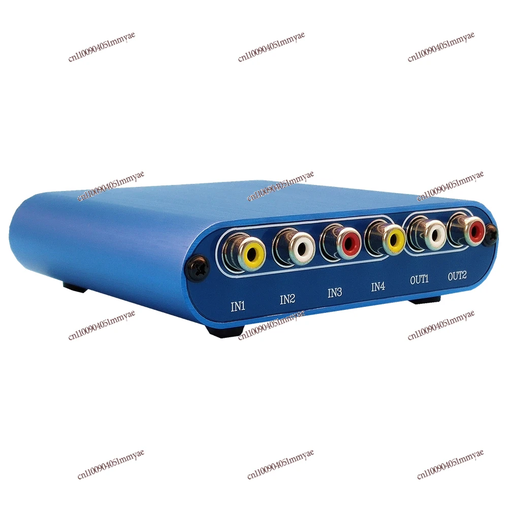 

4 in 2 Out Passive Lossless HiFi Multi-channel Coaxial Sound Source Switcher Signal Selector
