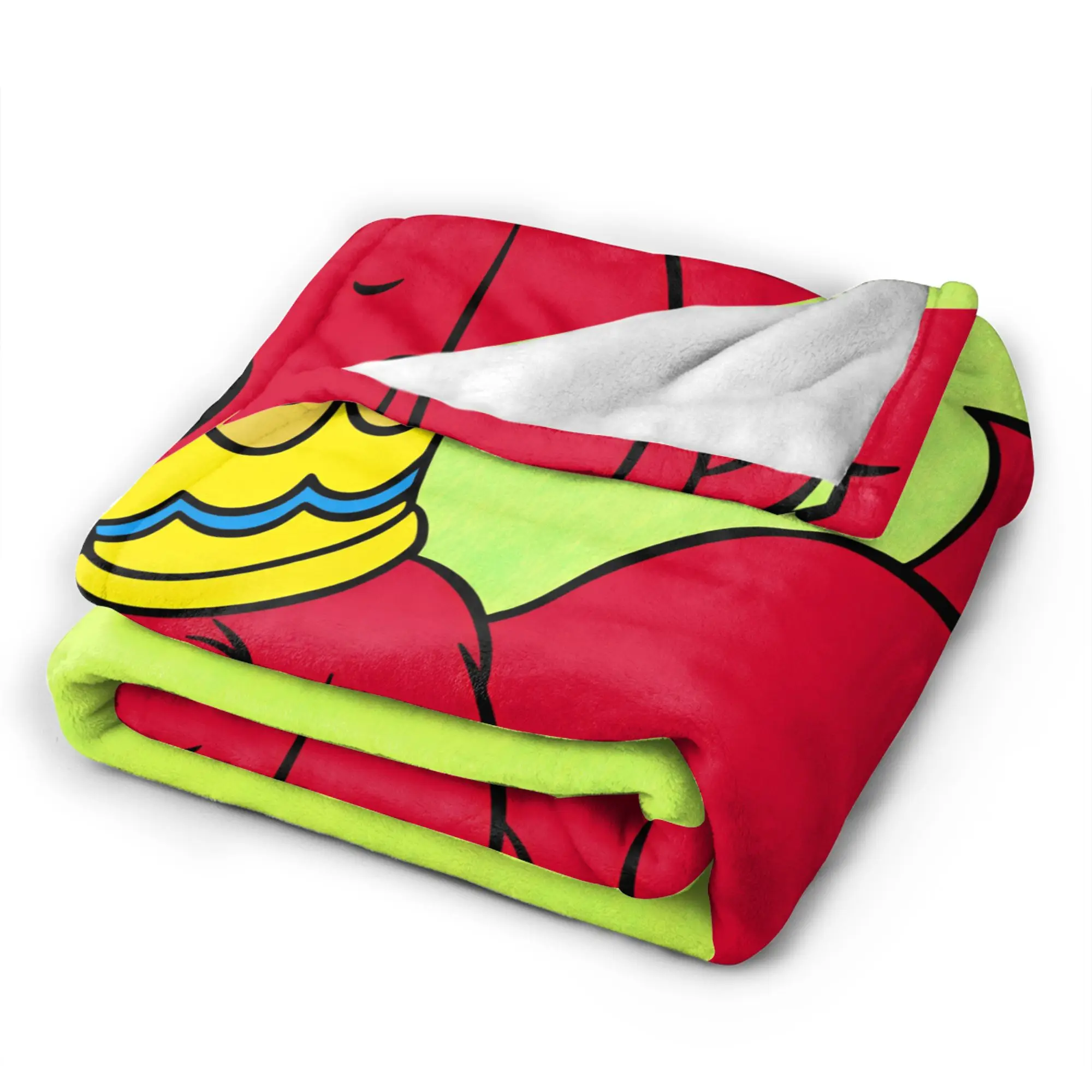 C-Clifford the Big Red Dog Soft Cozy Blankets For Bedroom  Novelty Throw Blanket Winter Travel Office Flannel Bedspread - view 5