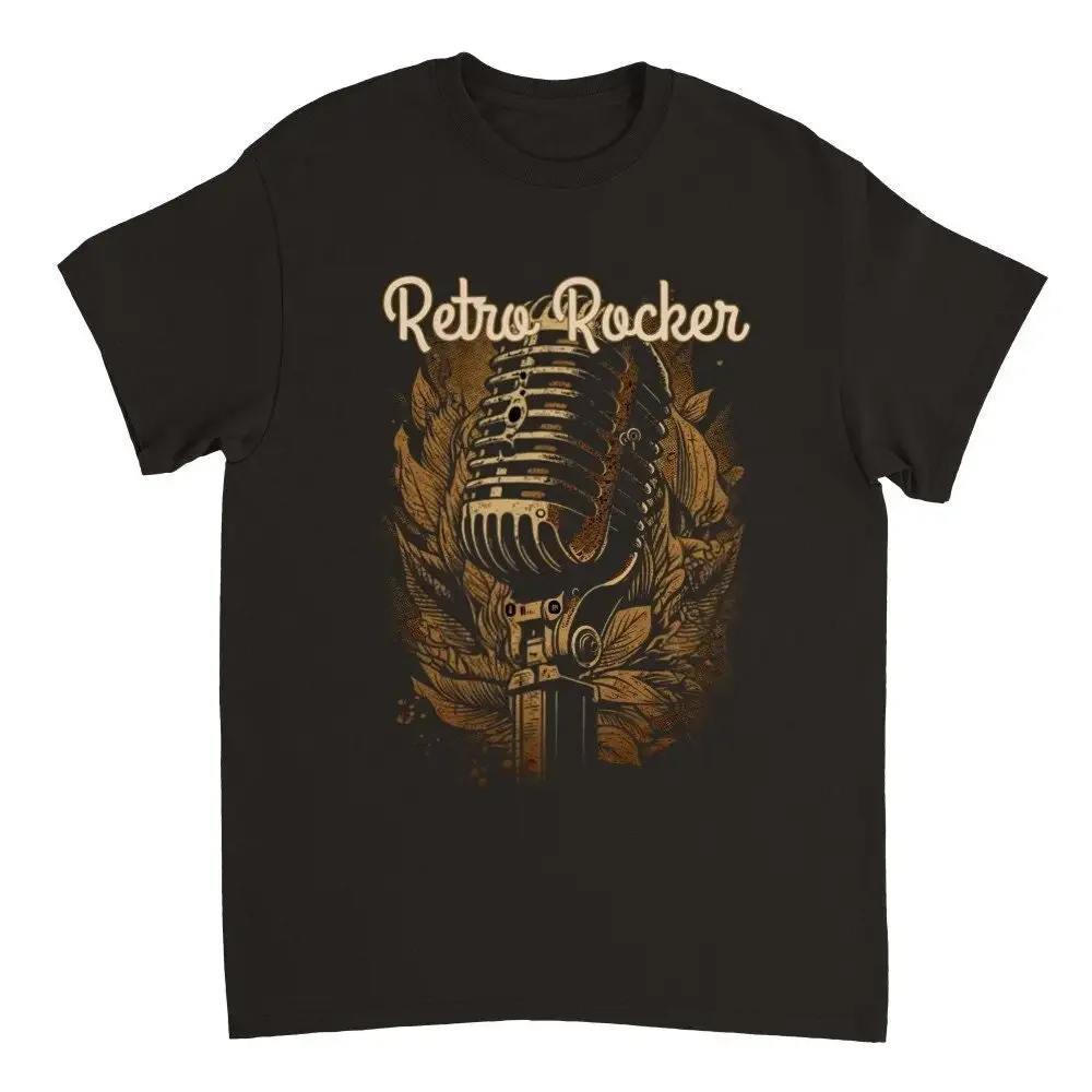 Vintage Rock T Shirt Music Retro Lovers for singers n Roll Metal