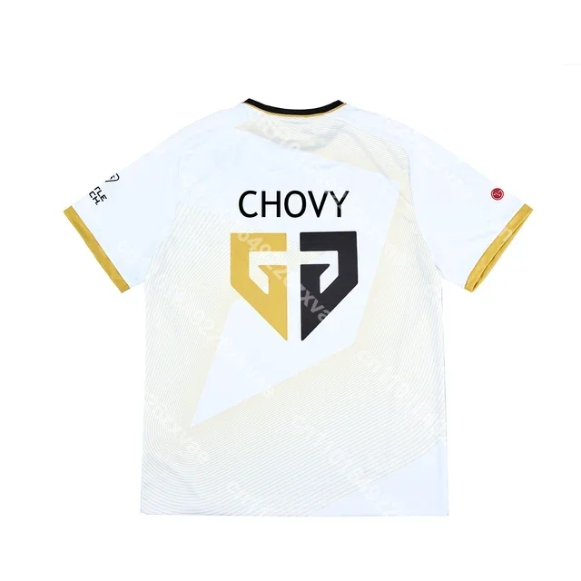 

2024 New GEN G Esports Team Uniform T-shirt League Of Legends World Finals Jersey T Shirt LOL Games Chovy Fans Support Clothes